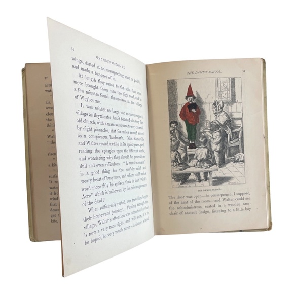 What Walter Did, and Where He Went, And How His Holidays Were Spent, 1869 Book - Picture 4 of 6